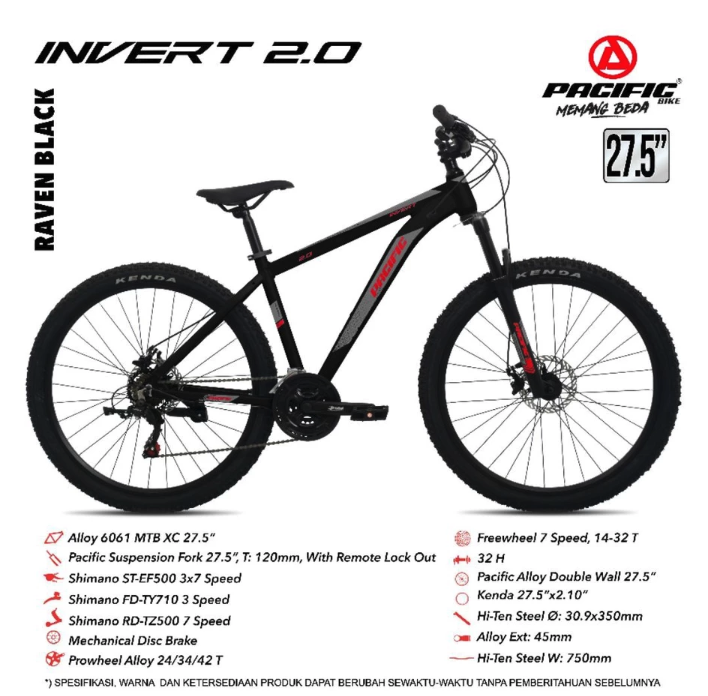 Roda Pasifik Mandiri Pacific Bike Invert 2.0