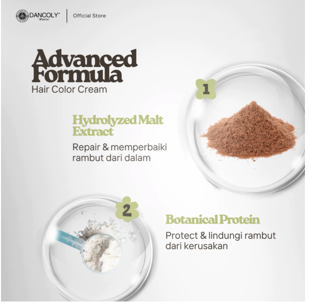 Dancoly Cosmetique Dancoly Hair Color Cream +6/0 Dark Blonde