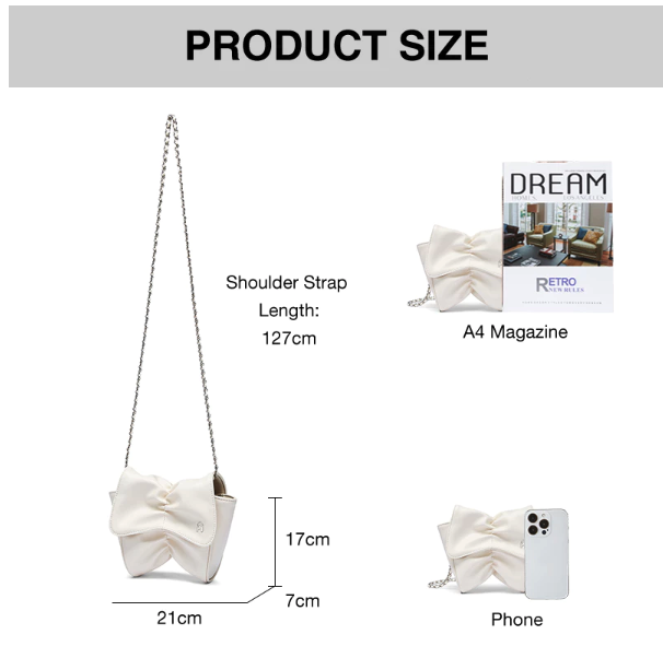 AGE FREE AGE FREE Mini Ribon Sling Bag Crossbody & Shoulder Bags