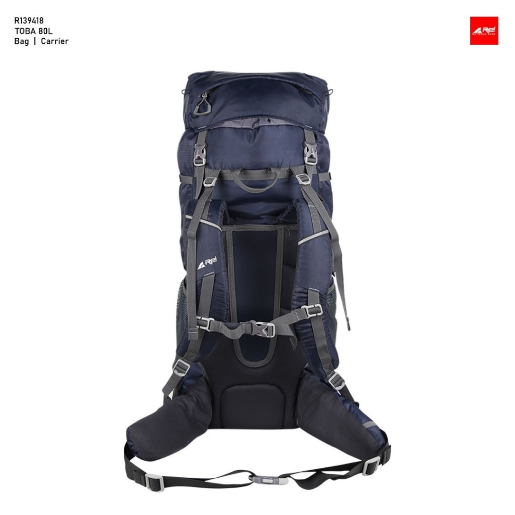 Trackerindo Anugerah Sejahtera Arei Outdoorgear Carrier Toba 80 Liter 