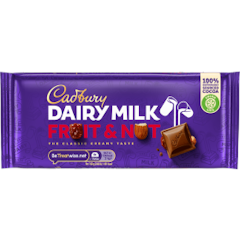 Cadbury Dairy Milk Chocolate Fruit & Nut