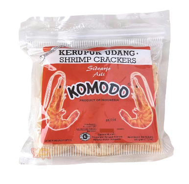 Komodo Foods  Kerupuk Udang Komodo Merah SPP/GK Shrimp Crackers