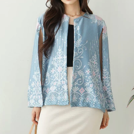  C2W Clothtowear Blazer Batik  651-CBP