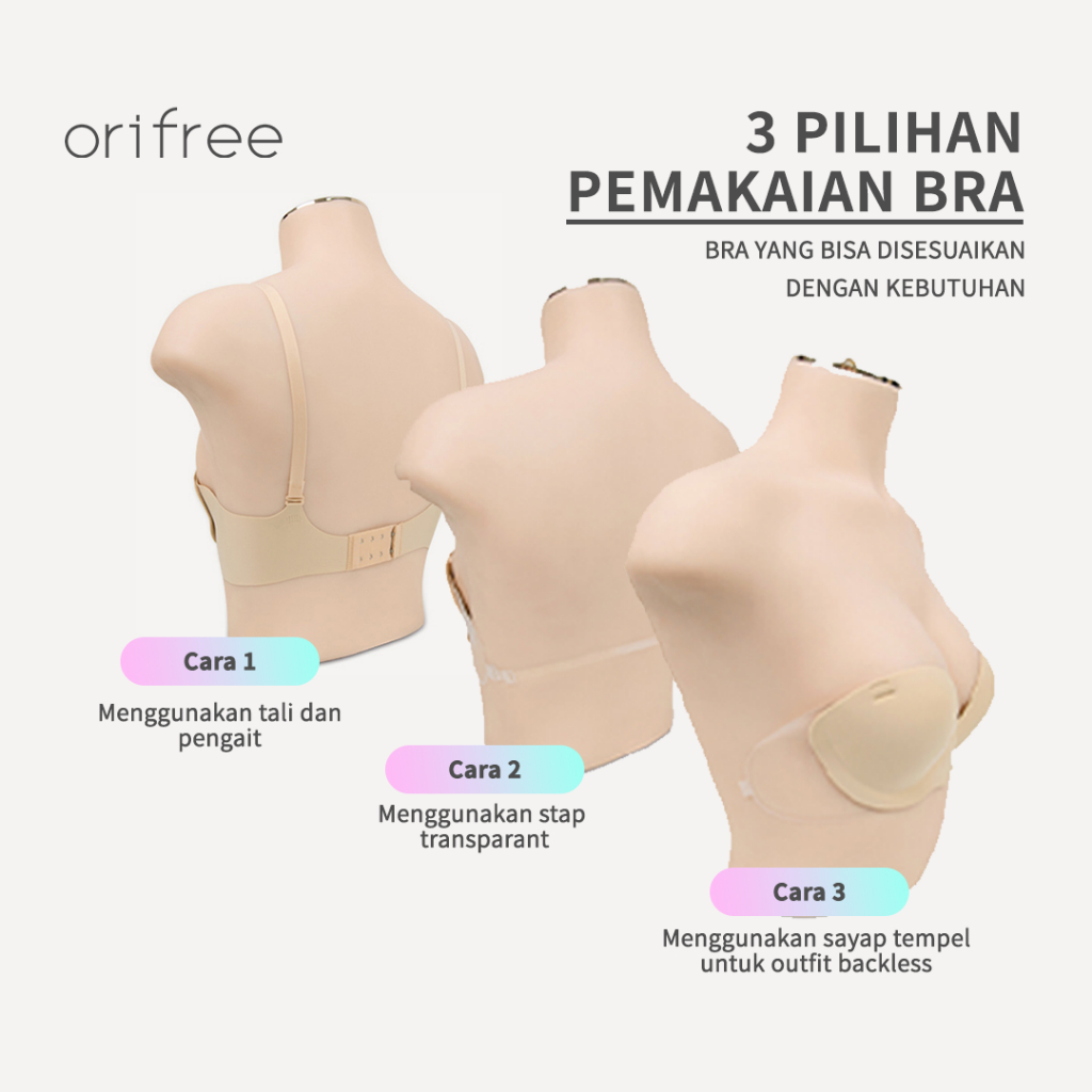 Orifree Bra Pompa Seamless