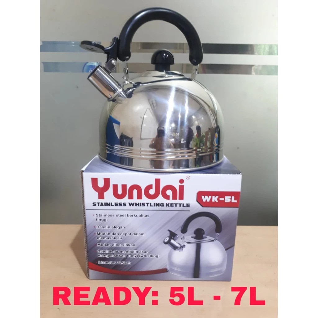 Yundai Yundai Stainless Whistling Kettle WK-7L