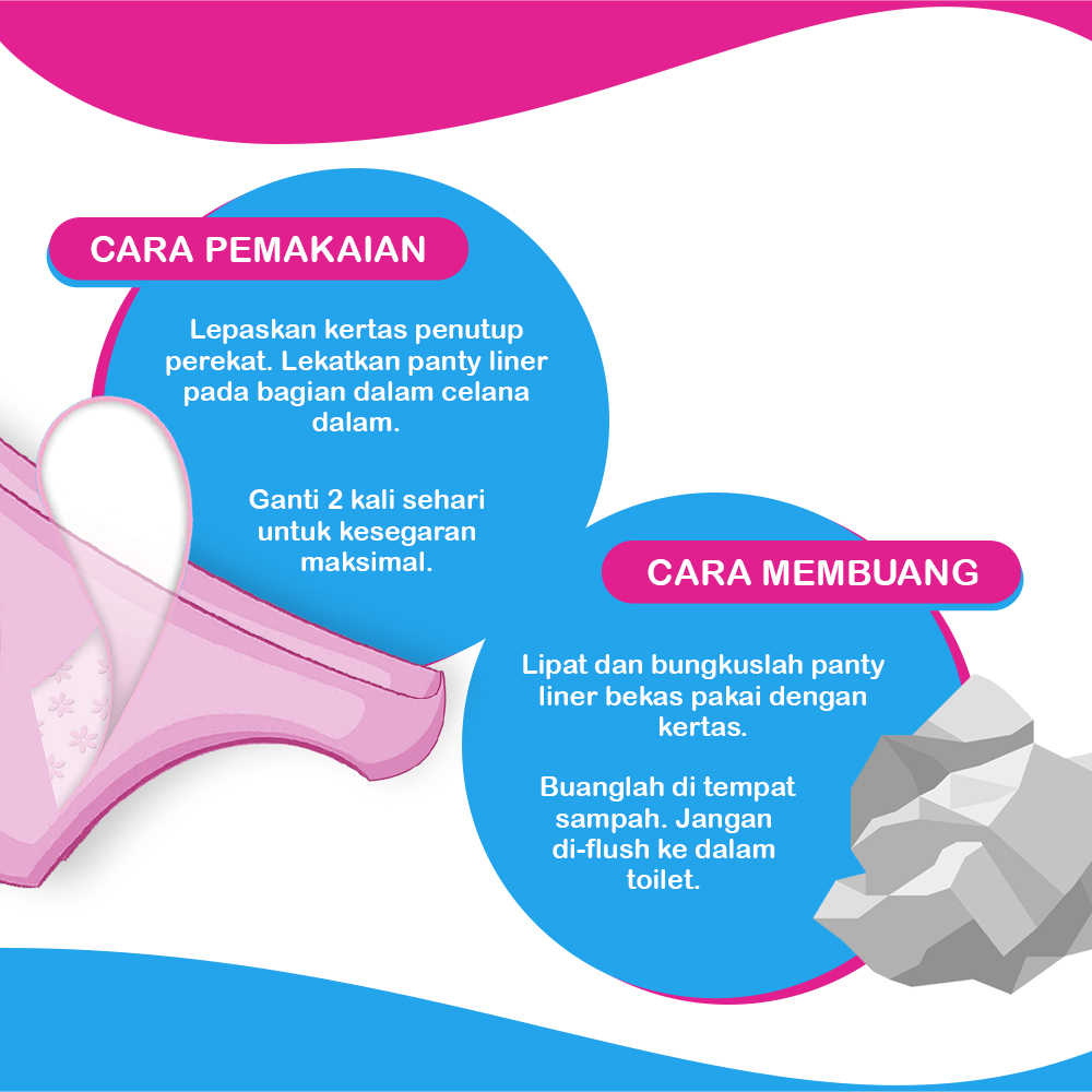 Carefree® Pantyliner Breathable Unscented  3