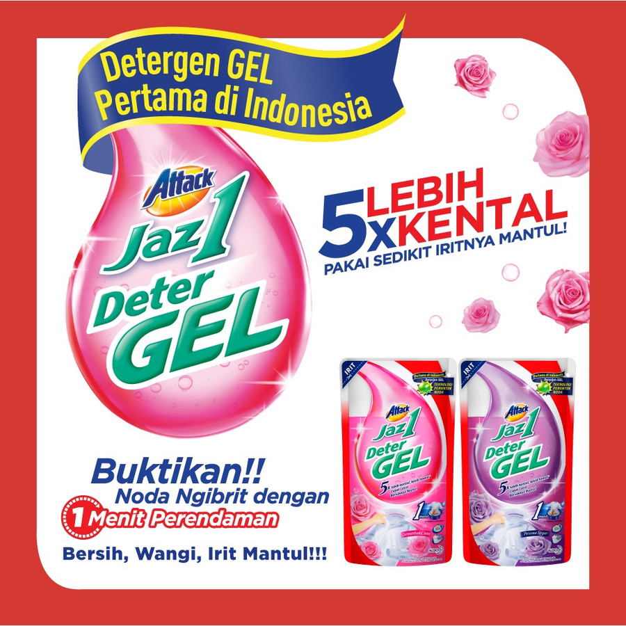 Jaz1 Pesona Segar Deterjen Cair  2
