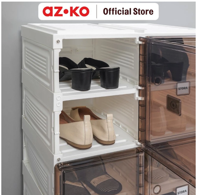 AZKO Stora Lemari Sepatu Lipat 5