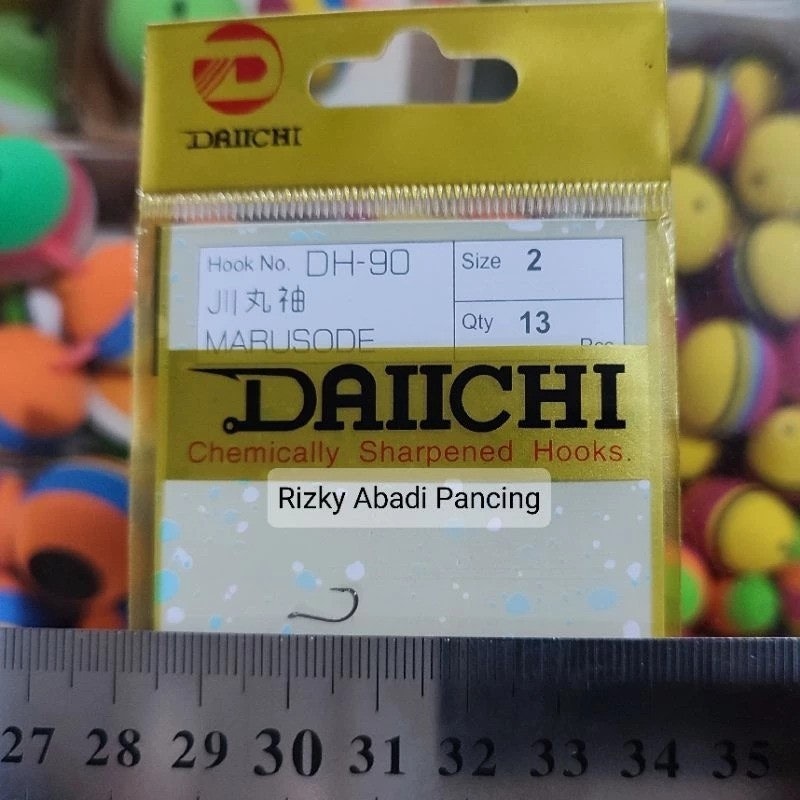 Daiichi® Chemical Sharpened Hooks Marusode 2