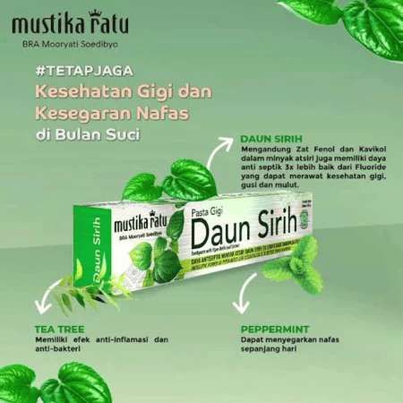 Mustika Ratu Mustika Ratu Pasta Gigi Daun Sirih