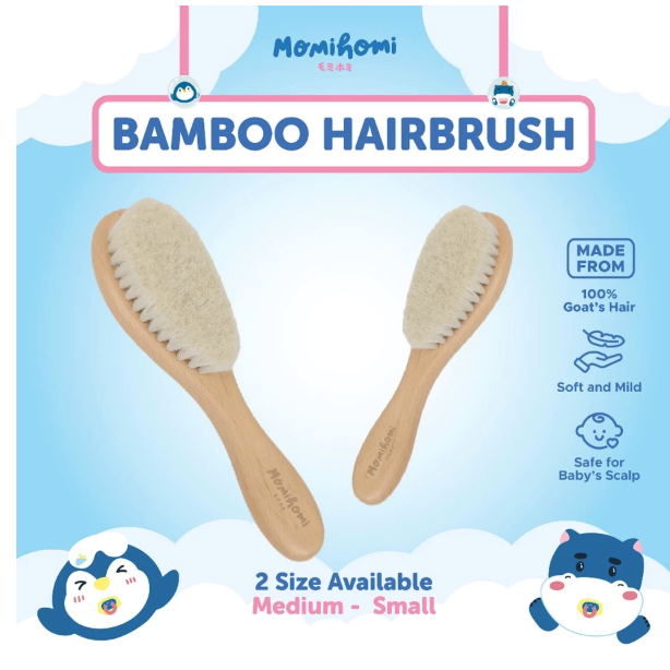 Momi Homi Bamboo Hair Brush 2