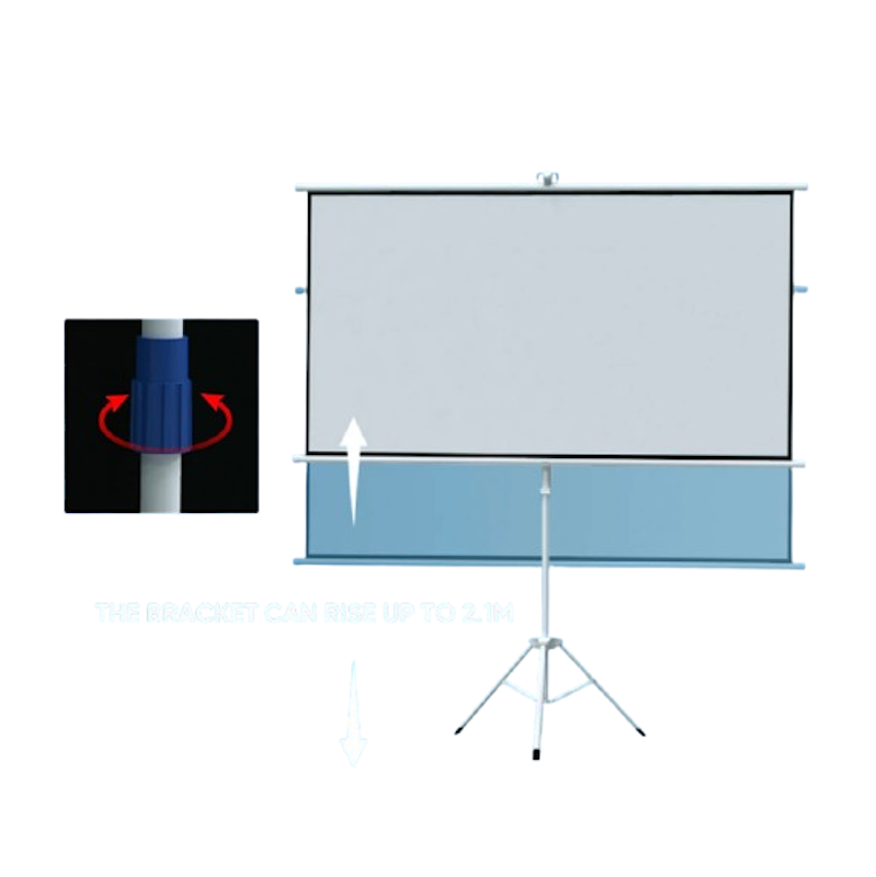 EROC Screen Proyektor with Tripod 84" 1