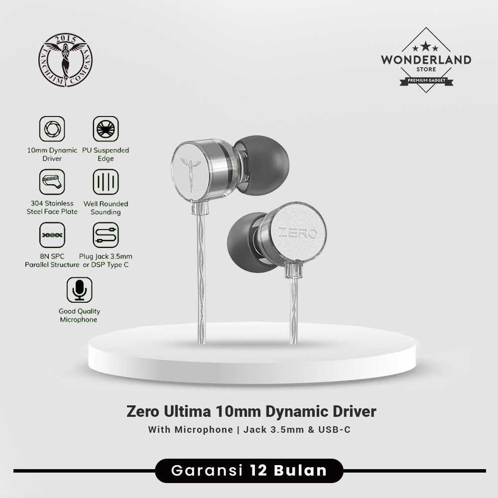  Tanchjim Zero Ultima 10mm Dynamic Driver In Ear Monitor (DSP Type C)
