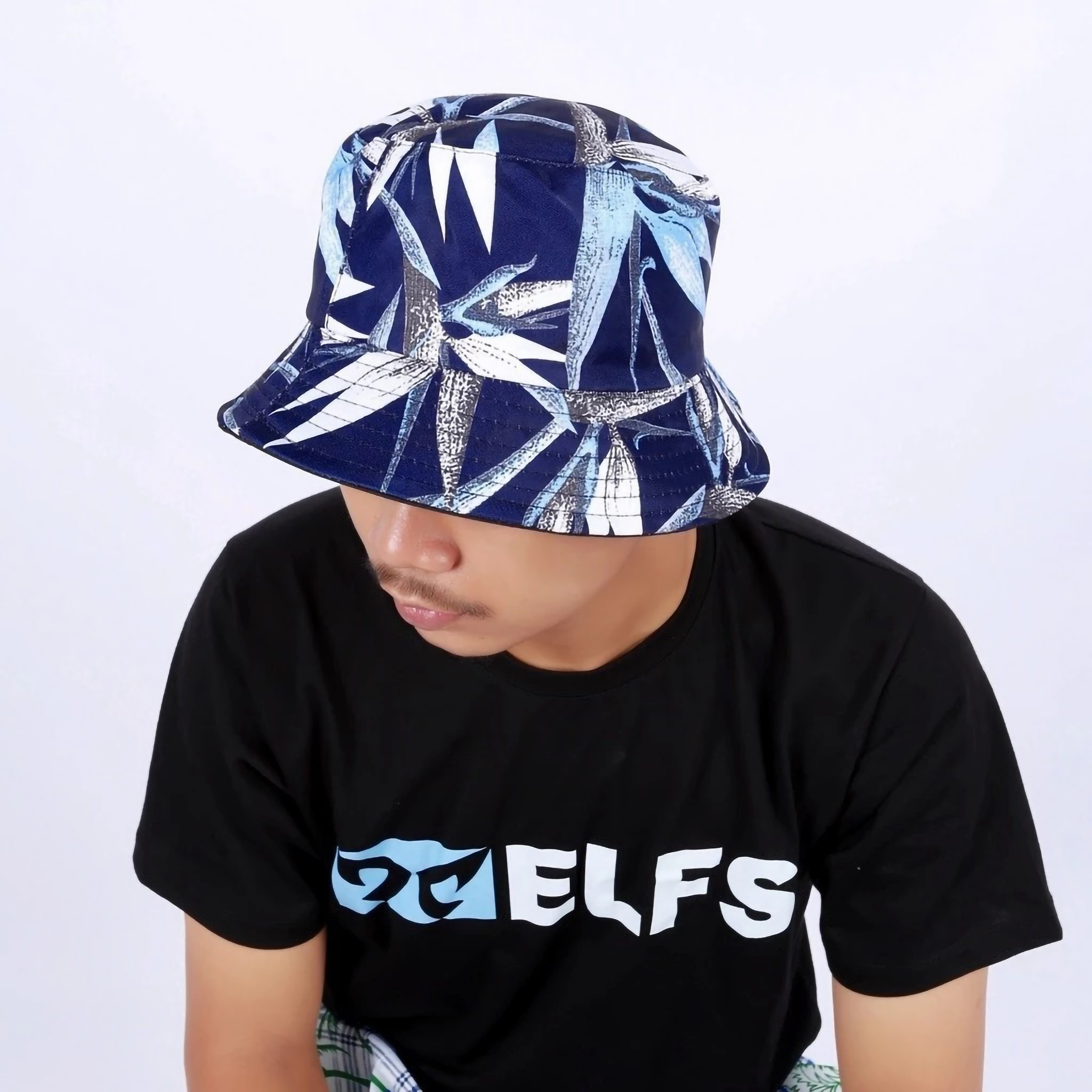  ELFS Active Bucket Hat Reversible 2in1