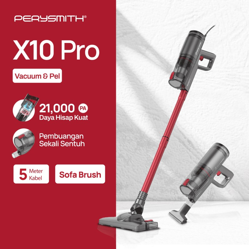 Invens Sukses Indonesia PerySmith Handheld Vacuum Cleaner X10 Pro