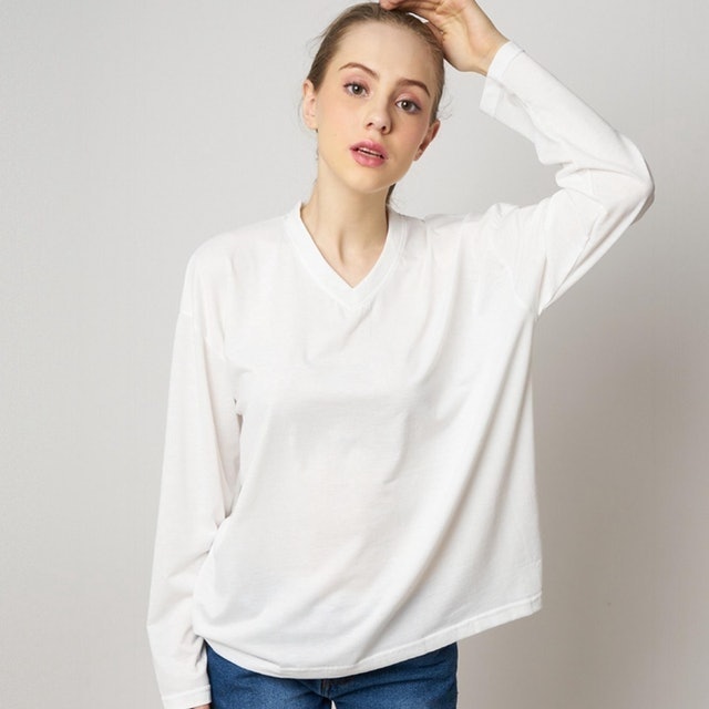 10 Rekomendasi Kaos Polos Putih untuk Wanita Terbaik  2