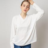 10 Rekomendasi Kaos Polos Putih untuk Wanita Terbaik 2
