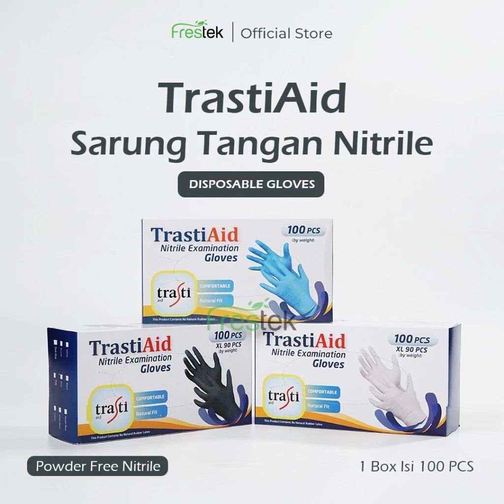 Trasti Global Konverta  Trasti Aid Nitrile Examination Gloves