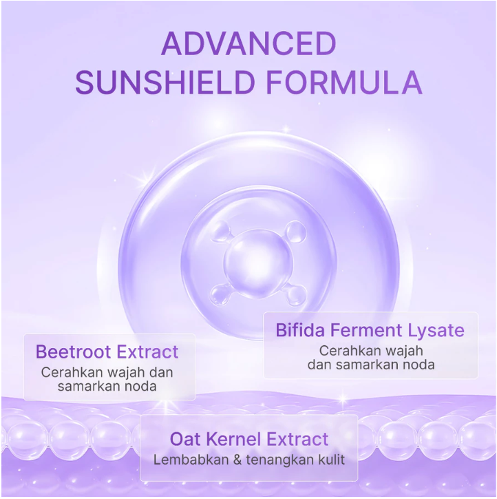 Ozzaskin Cantik Muda Alami Ozzaskin Dark Spot & Anti Aging Sunscreen SPF50 PA++++