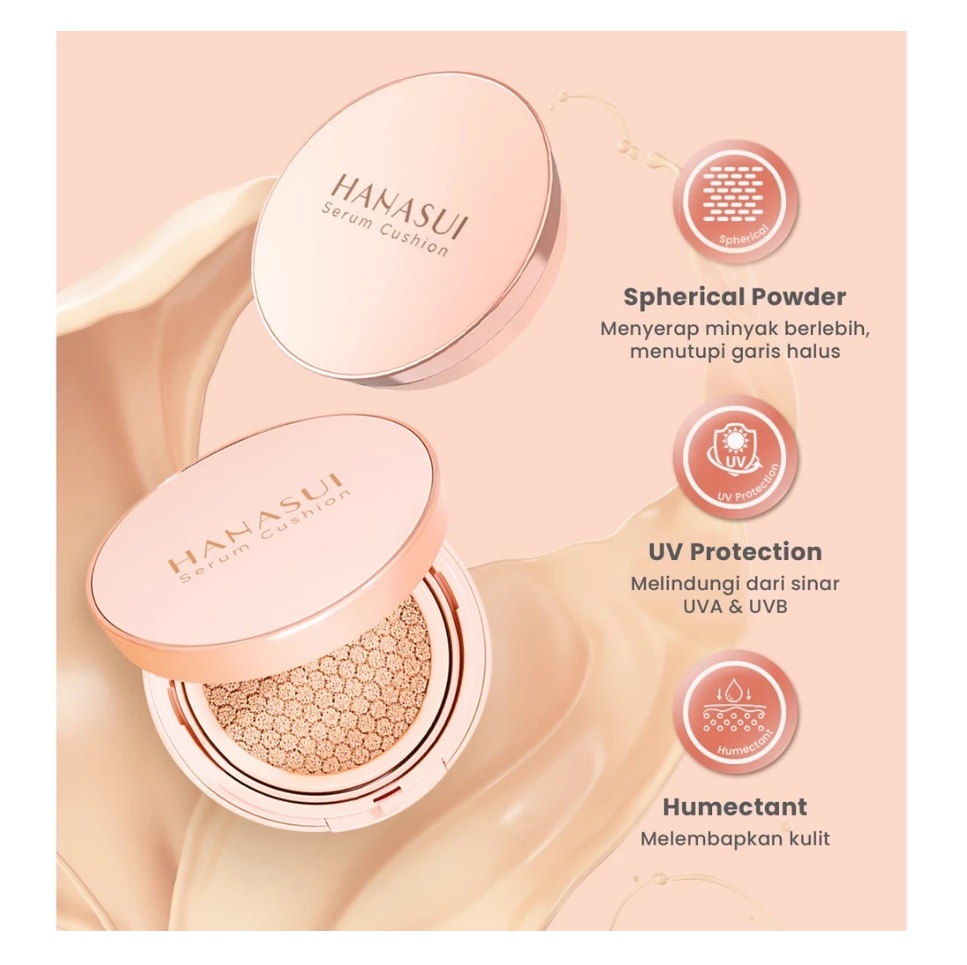 Eka Jaya Internasional Hanasui Serum Cushion (05 Fairy Pinkish)