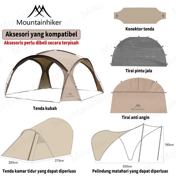 Mountainhiker Tenda Dome 4
