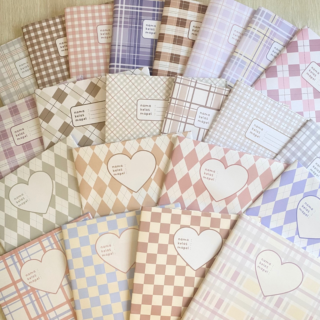 Sampul Buku Aesthetic Korean Style