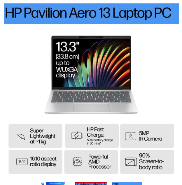 HP Pavilion Aero 13 BG0111AU