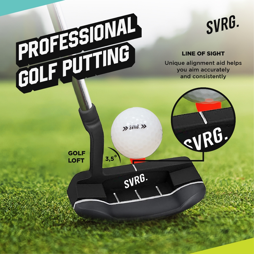 Republik Svarga Indonesia SVRG Foursome Putter Golf Stick