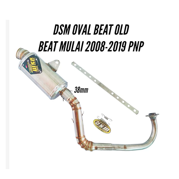  DSM Knalpot Oval 20  D38