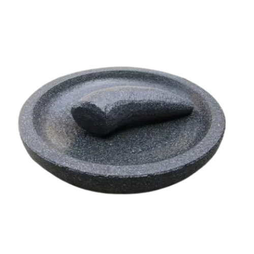 Cobek Batu Asli Gunung Free Ulekan