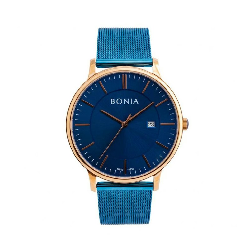 Bonia Elegance Blue Dial Stainless Steel Analog 1