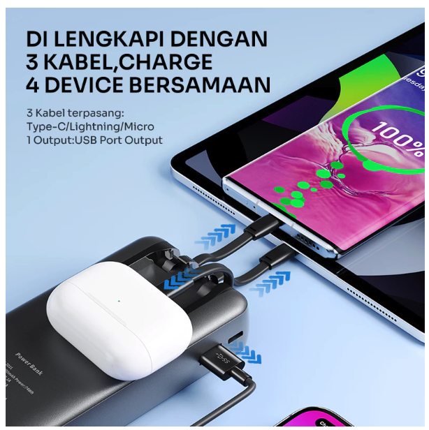 Wook Global Technology ROBOT Powerbank 20000mAh  RP-201L