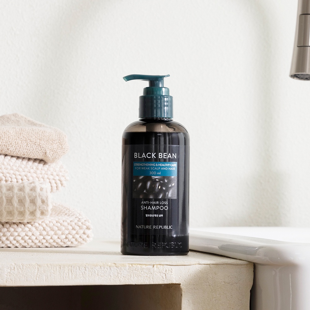 Nature Republic  Black Bean Hair Loss Shampoo