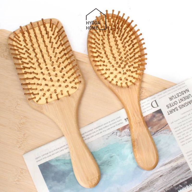  Hygga Home Bamboo Pin Hairbrush