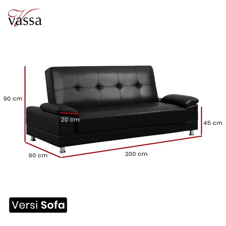 Visi Anugerah Semesta Vassa Veronica Sofa Bed