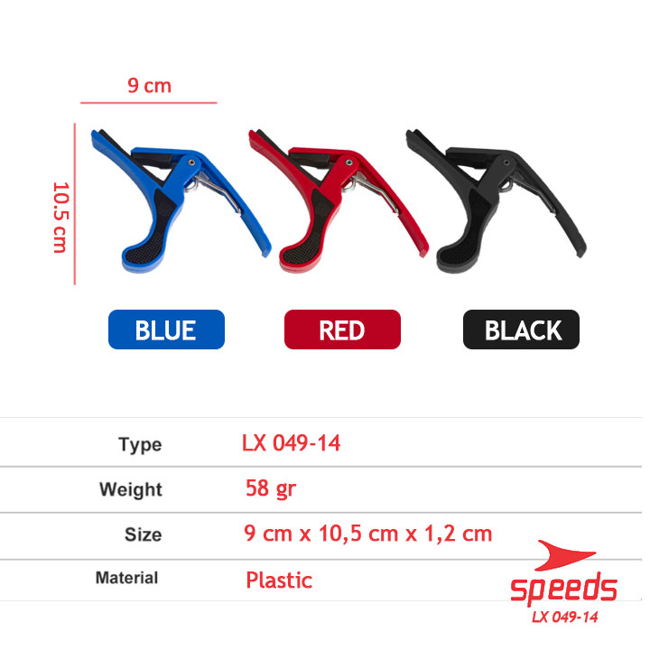 Capo Gitar Bahan Plastik 5