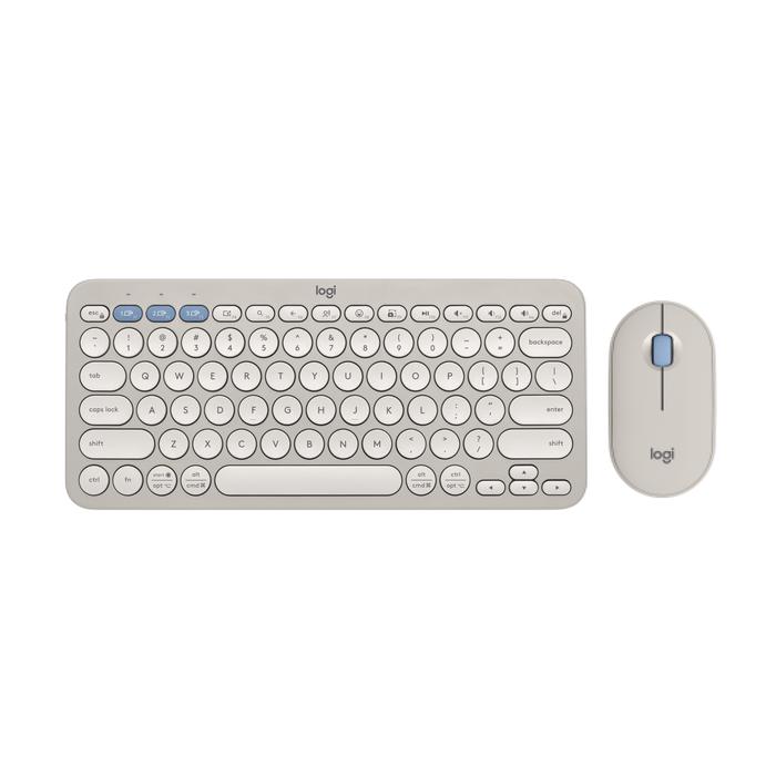 Logitech International Logitech Pebble 2 Combo Keyboard dan Mouse Wireless 