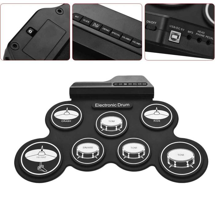 Ammoon Electronic Digital Drum  2