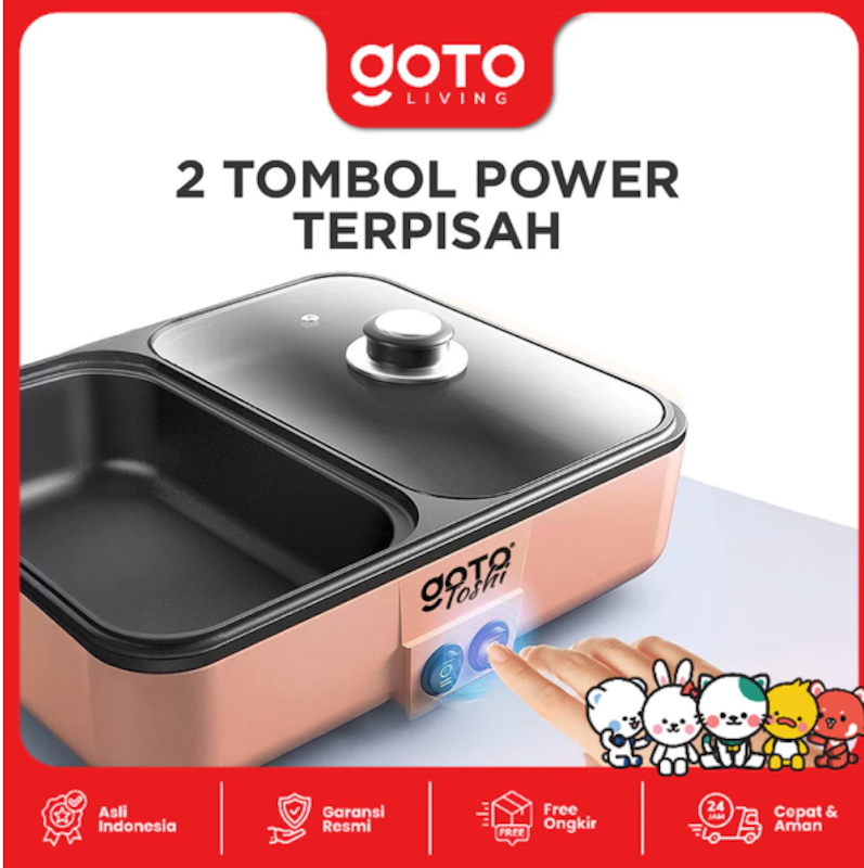 Electric Mini Pan Toshi 2 in 1 4