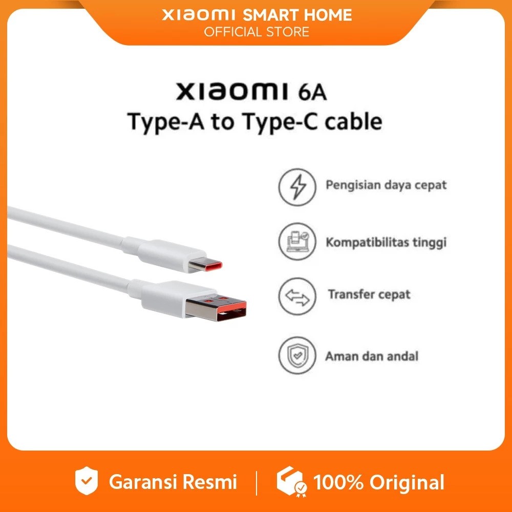 Xiaomi 6A Type-A to Type-C Cable