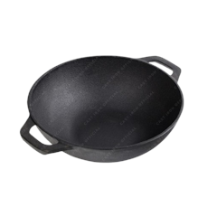Cast Iron Official Cast Iron Wok 24 cm