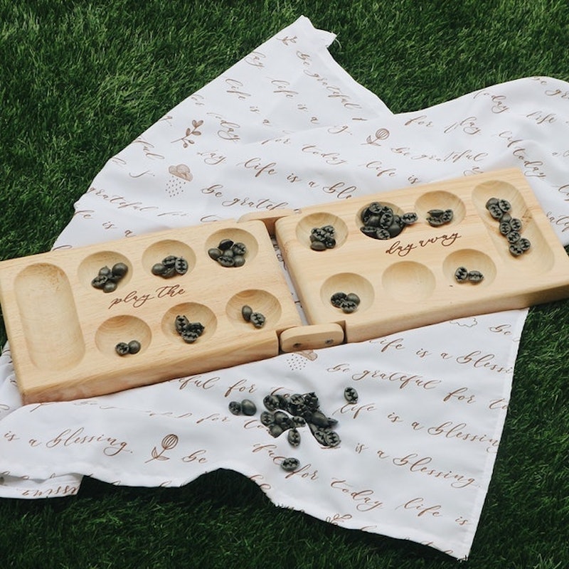 Congklak Mancala Kayu Mainan Tradisional 1