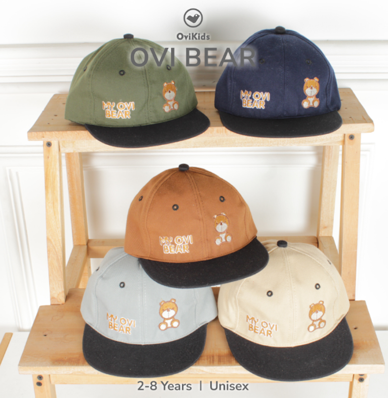 Ovi Bear Snapback Cap 2