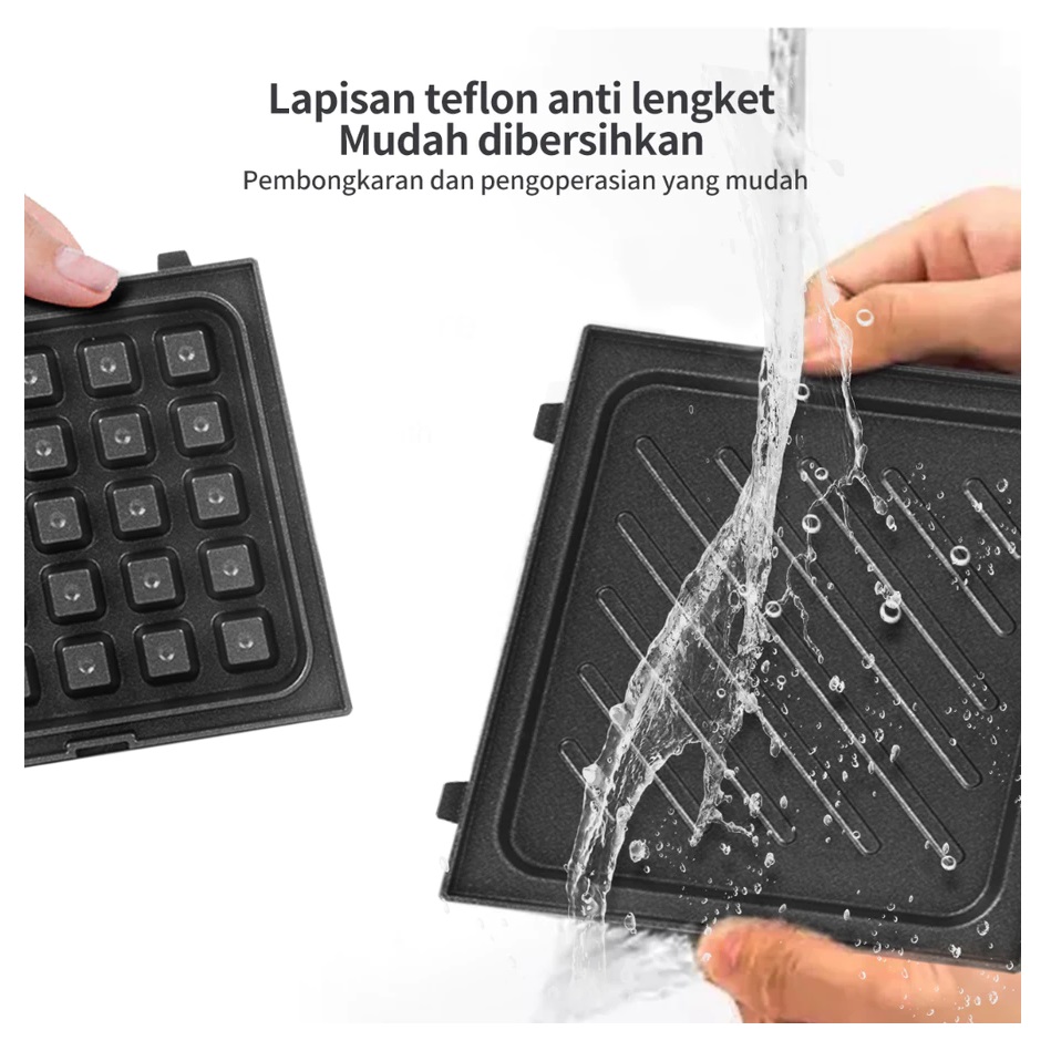 Simplus Sandwich + Waffle Maker