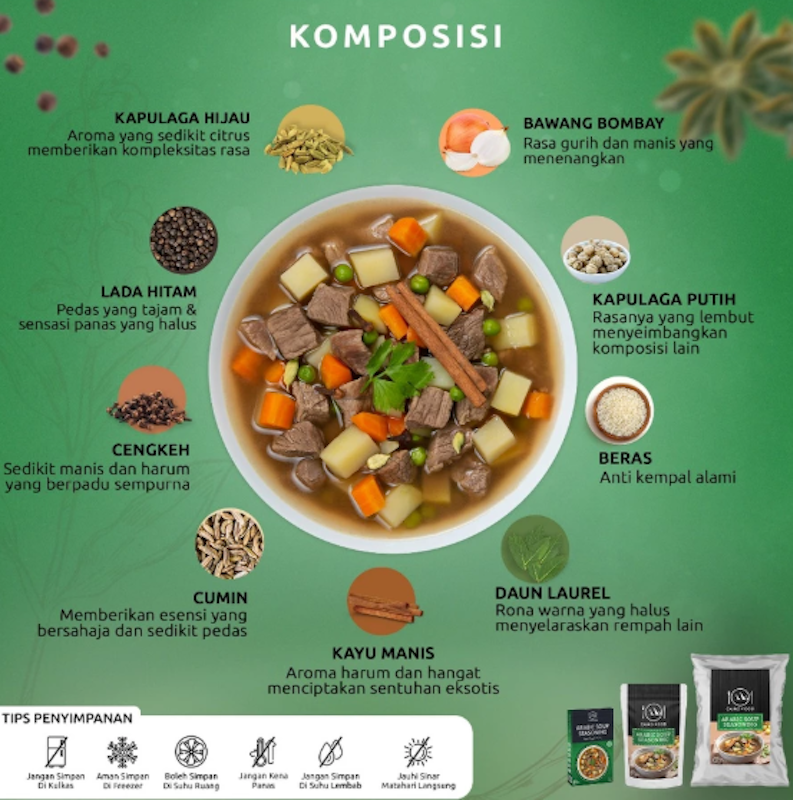 Cairo Food Arabic Soup Seasoning 4