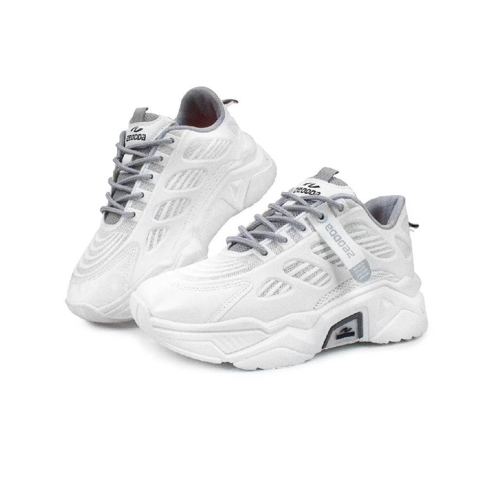 Zeodda Yoona Sepatu 1031 White Grey