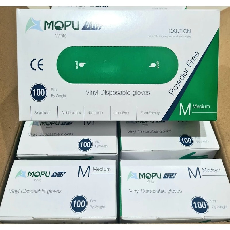MOPU Vinyl Disposable Gloves Powder Free 2