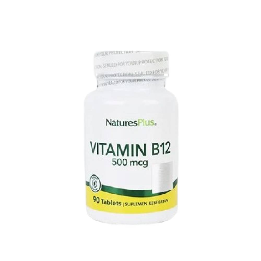 NaturesPlus Vitamin B12 500 mcg 1