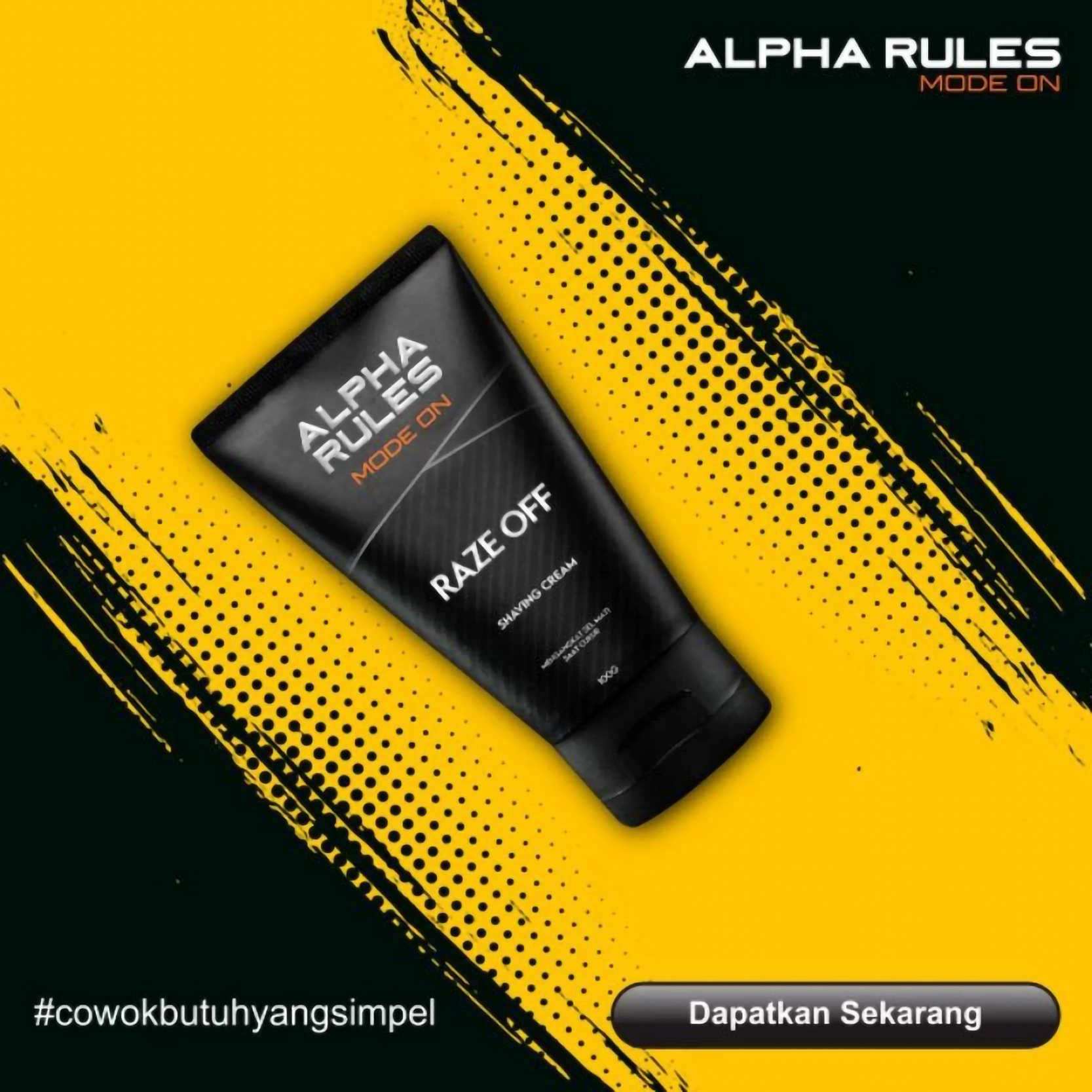 Alpha Rules Raze Off Shaving Cream 3