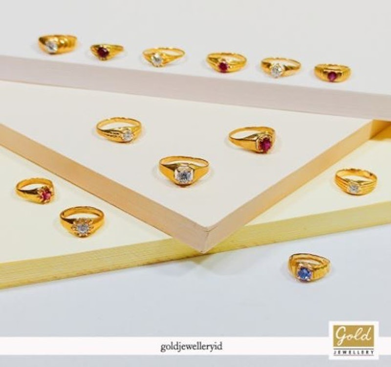 Cincin Bayi Emas Kuning Kadar 700 16K 2